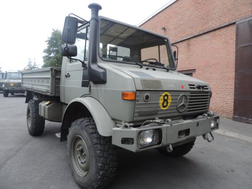 Z8985 - V22707 - Unimog U1350L - Belgisch leger Unimog U1350L Belgian army, close to new, only 8000 km