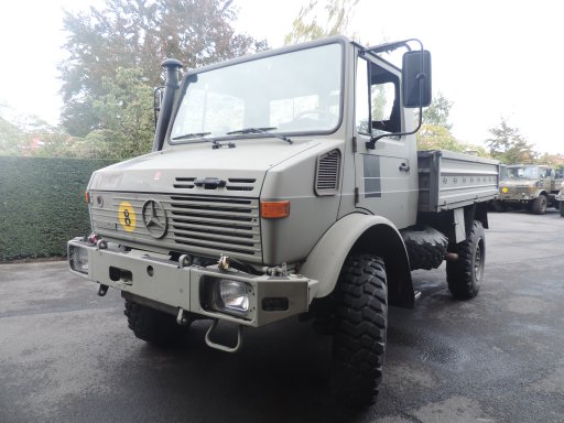 Z8987 - V22100 - Unimog U1350L - Belgisch leger Unimog U1350L Belgian army, close to new, only 6695 km
