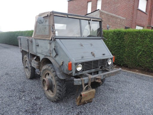 Z9001 - Unimog 401 ex zwitsers leger Unimog 401 ex swiss military