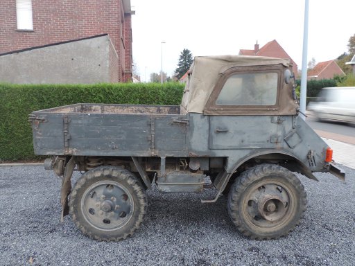 Z9001 - Unimog 401 ex zwitsers leger Unimog 401 ex swiss military