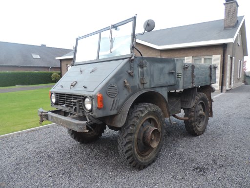 Z9001 - Unimog 401 ex zwitsers leger Unimog 401 ex swiss military