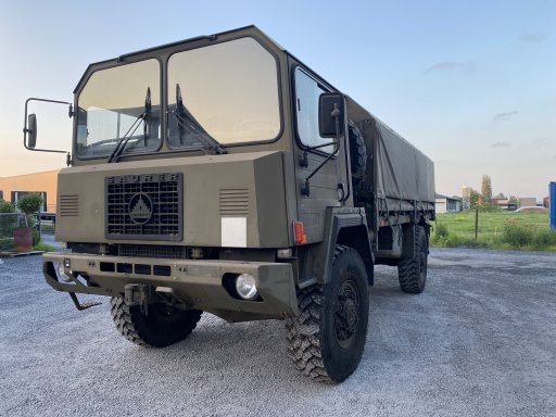 Saurer 6DM winch Saurer 6DM with winch