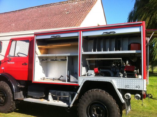 ZU011 - Unimog U1300L TLF Unimog U1300L Firetruck TLF OM352 Turbocharged