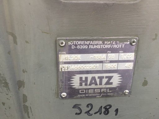 vkgenset1001 Belgian military generator set - 12.5 kVA - 5300 hours