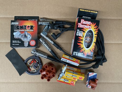 vkigu1008 Complete ignition conversion kit, with electronic ignition