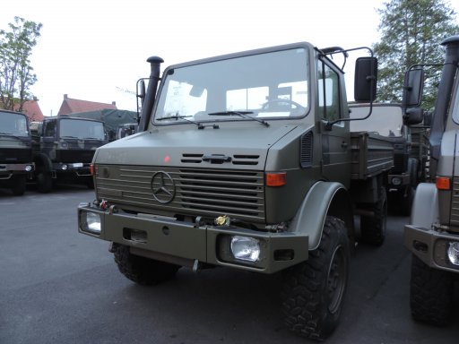 Z8995 - V22758 Unimog U1350L Belgian army, AS GOOD AS NEW