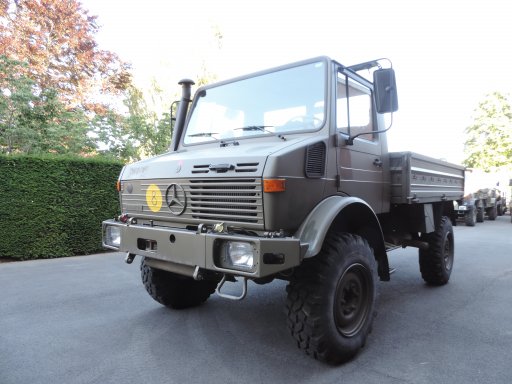 Z8996 - V23385 Unimog U1350L Belgian army, AS GOOD AS NEW