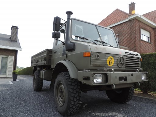 Z8997 - V22727 Unimog U1350L Belgian army, AS GOOD AS NEW