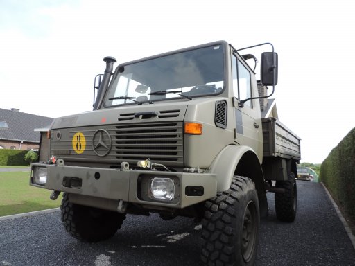 Z8997 - V22727 Unimog U1350L Belgian army, AS GOOD AS NEW