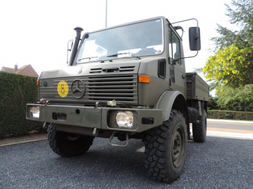 Z8999 - V23389 Unimog U1350L Belgian army, AS NEW